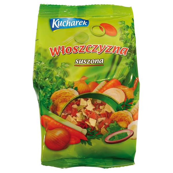 Gedroogde groentemix, gesneden