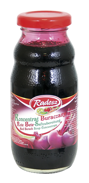 "Konzentrat Buraczany" Продукт из концентрата свекольного сока.