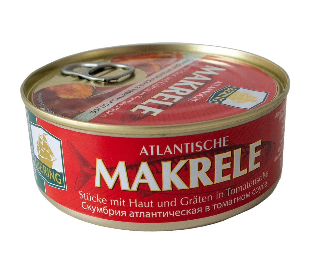 Bering Makreelstukjes in tomatensaus