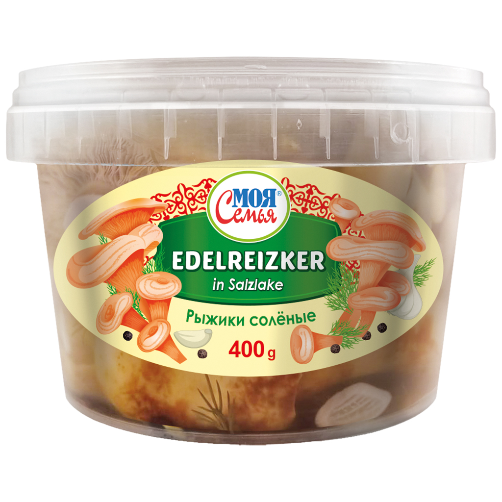 "Moja Semja" Melkzwammen gezouten Gruzdi 620 g