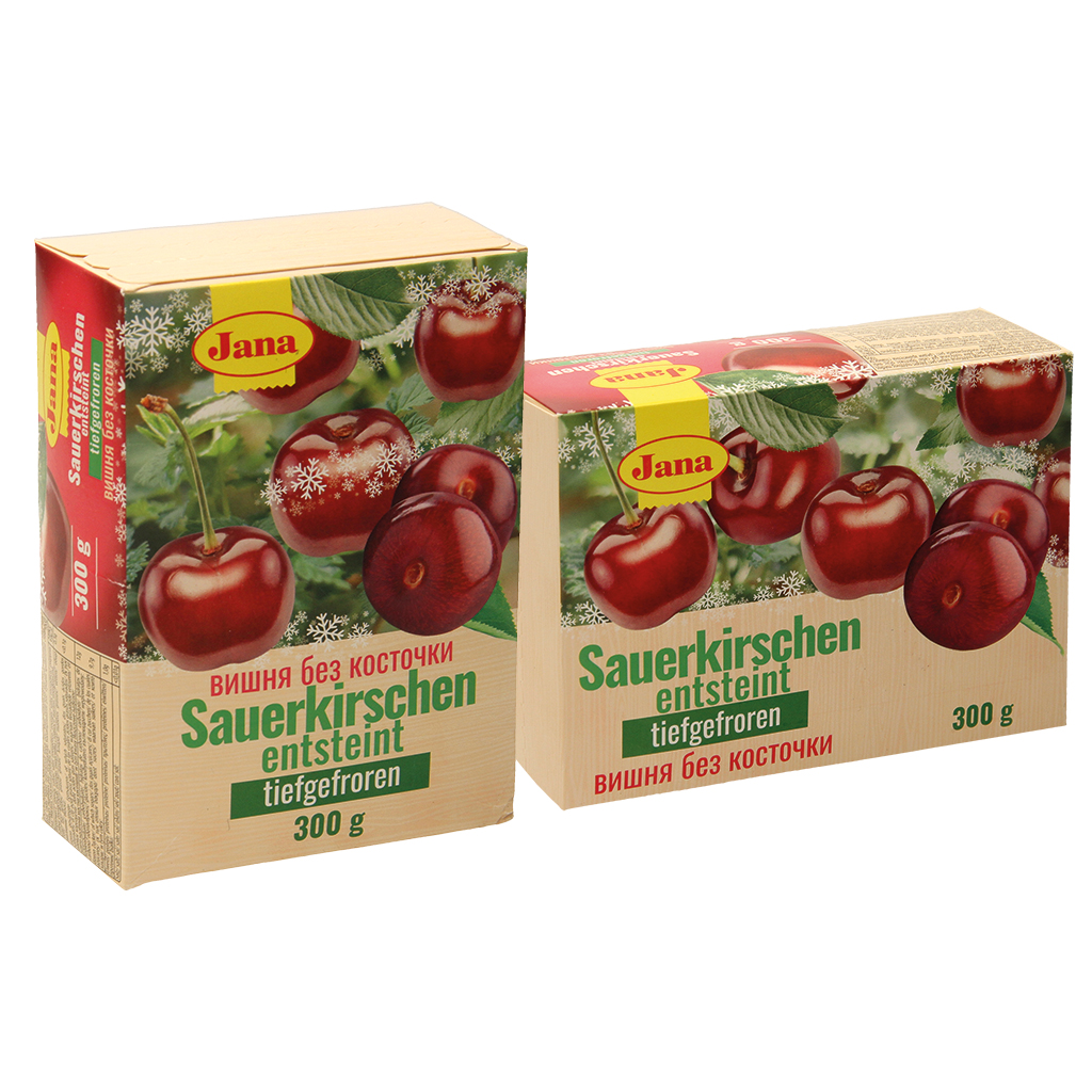Ontpitte zure kersen, diepgevroren