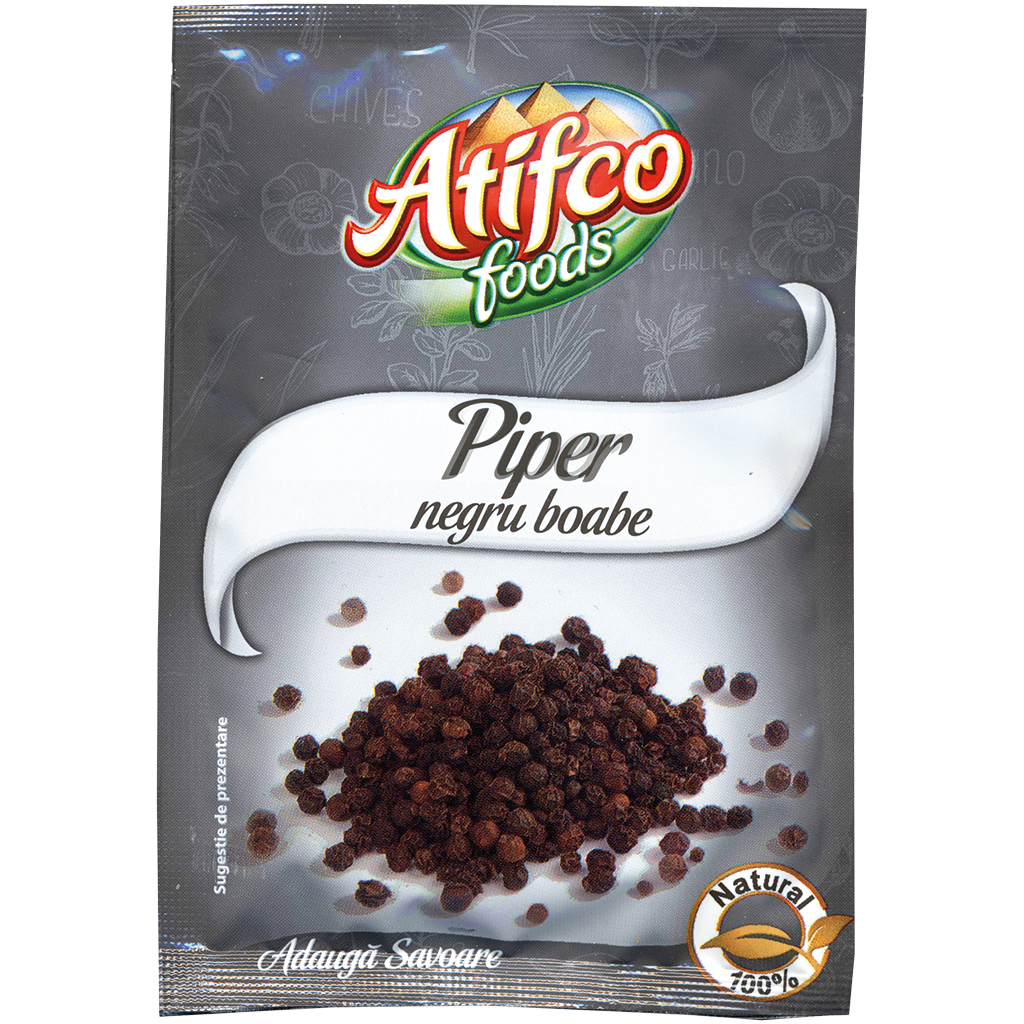 Zwarte peper, heel