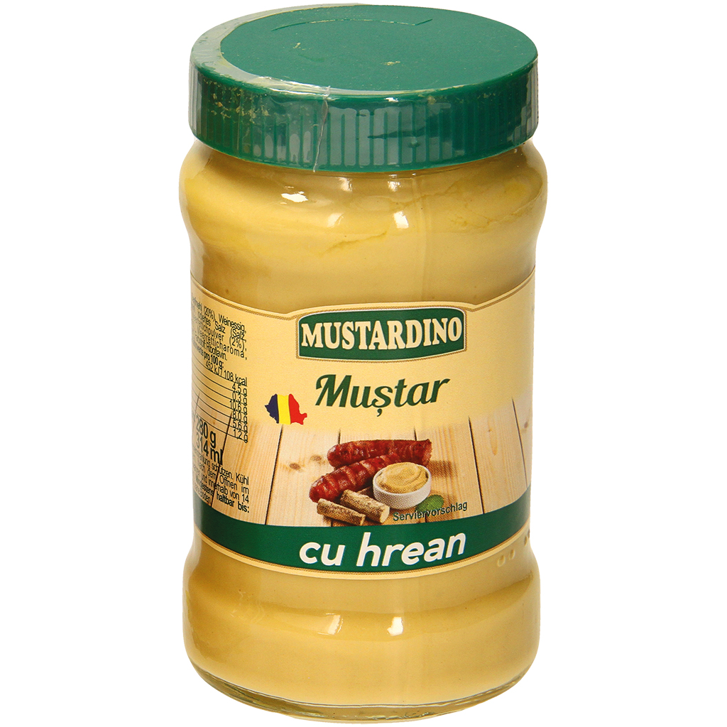 Mosterd met mierikswortel
