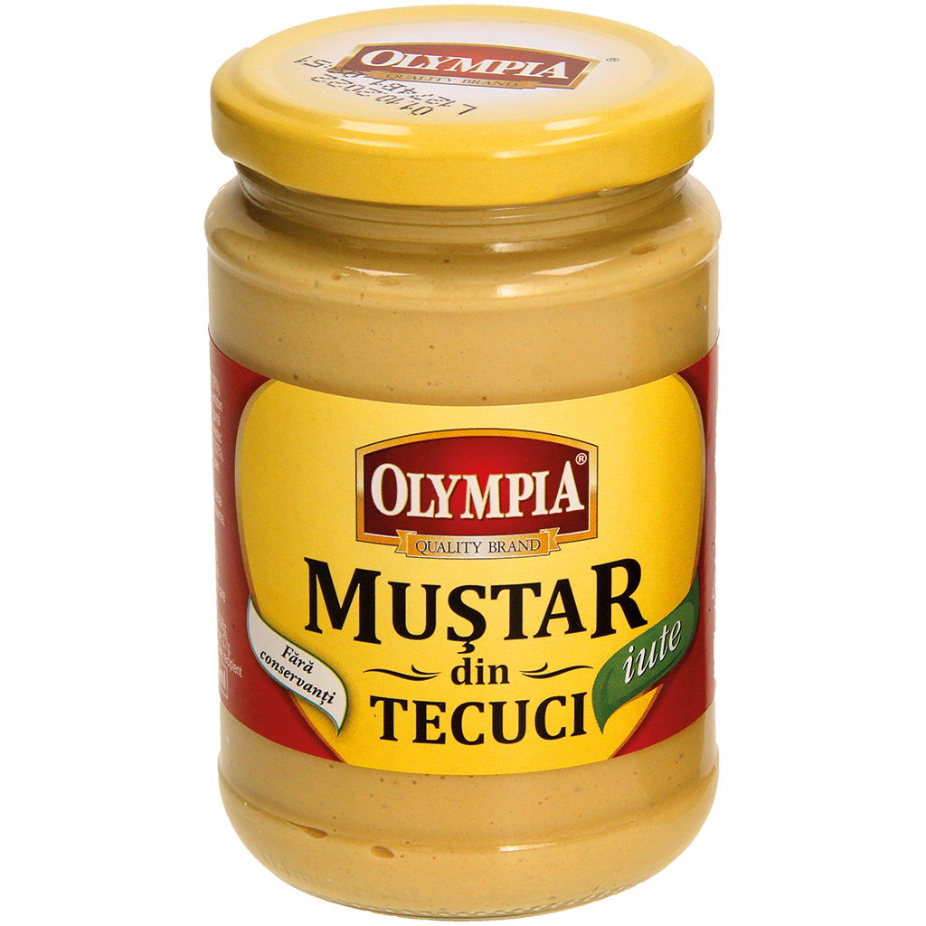 Mosterd met natuurlijke chilismaak, scherp