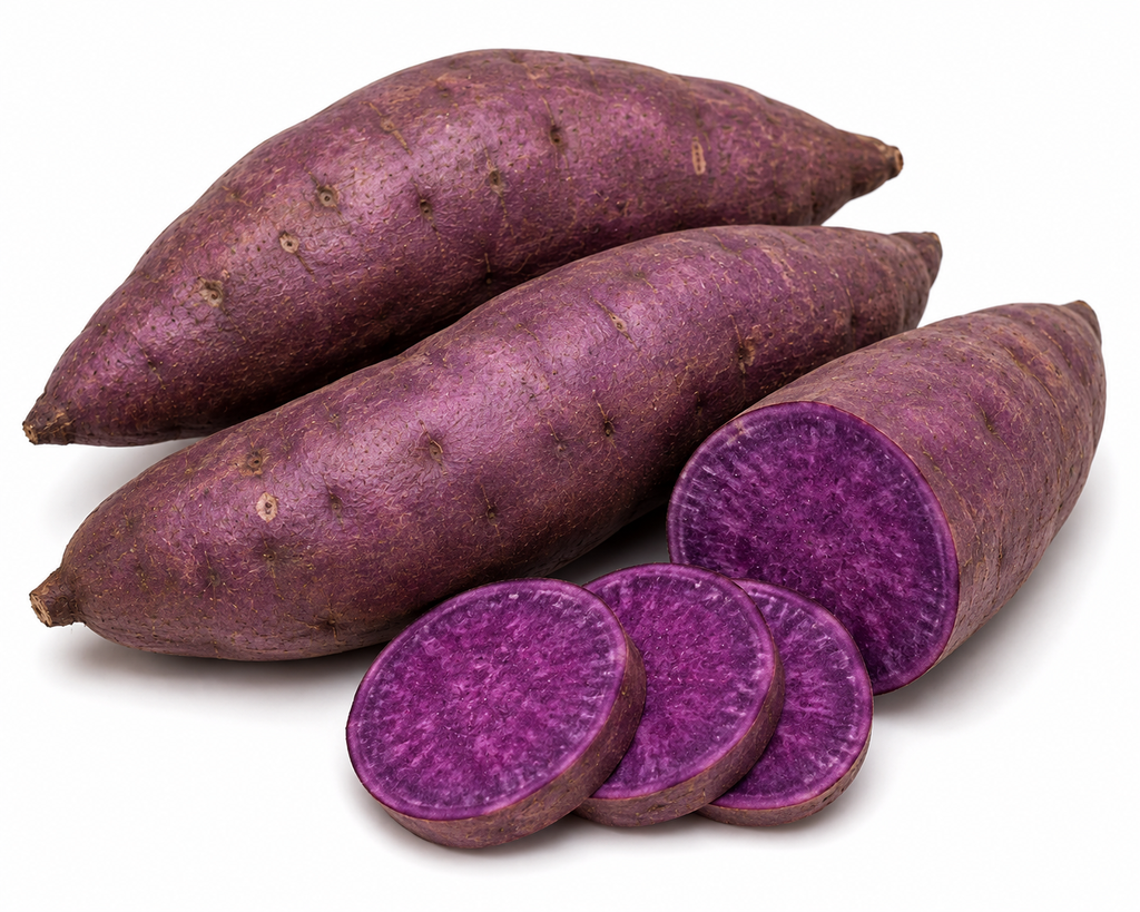 Aardappelen zoet paars/oranje