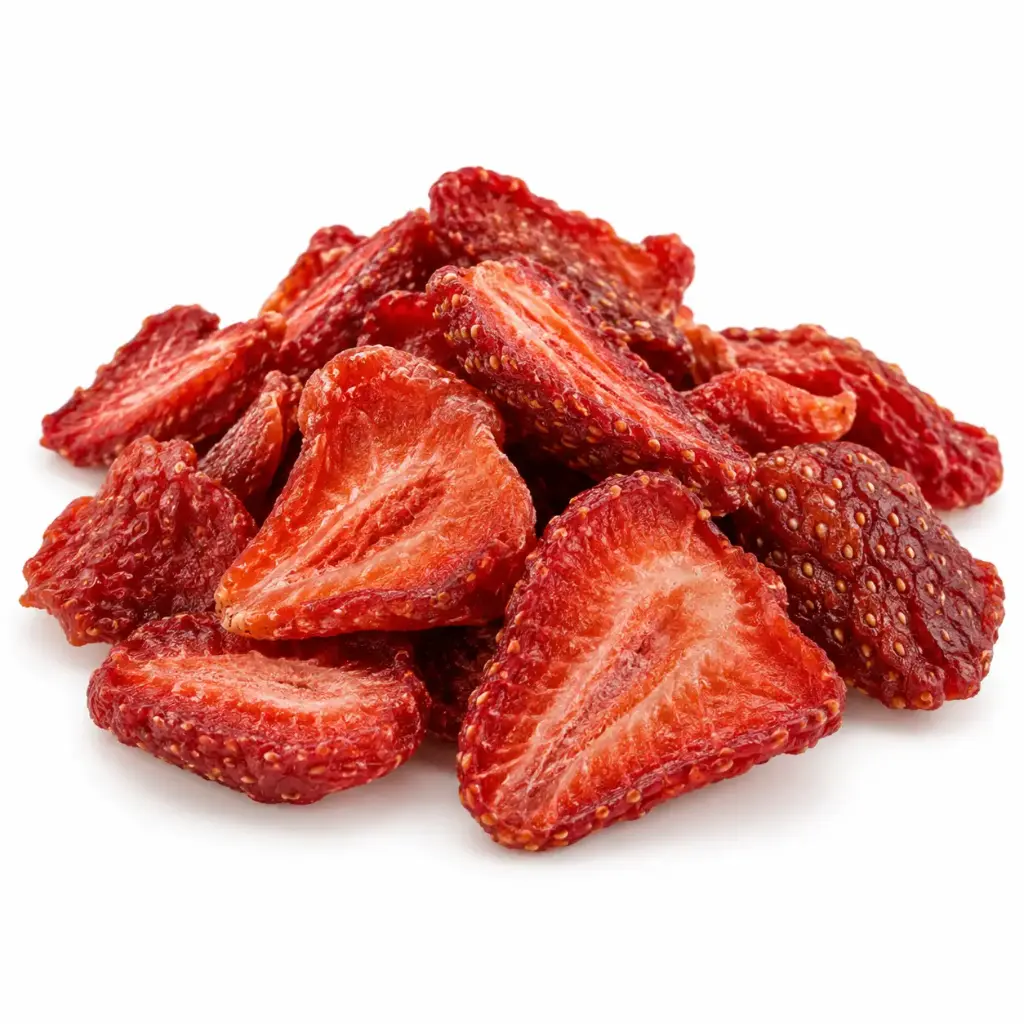 Aardbeien gedroogd