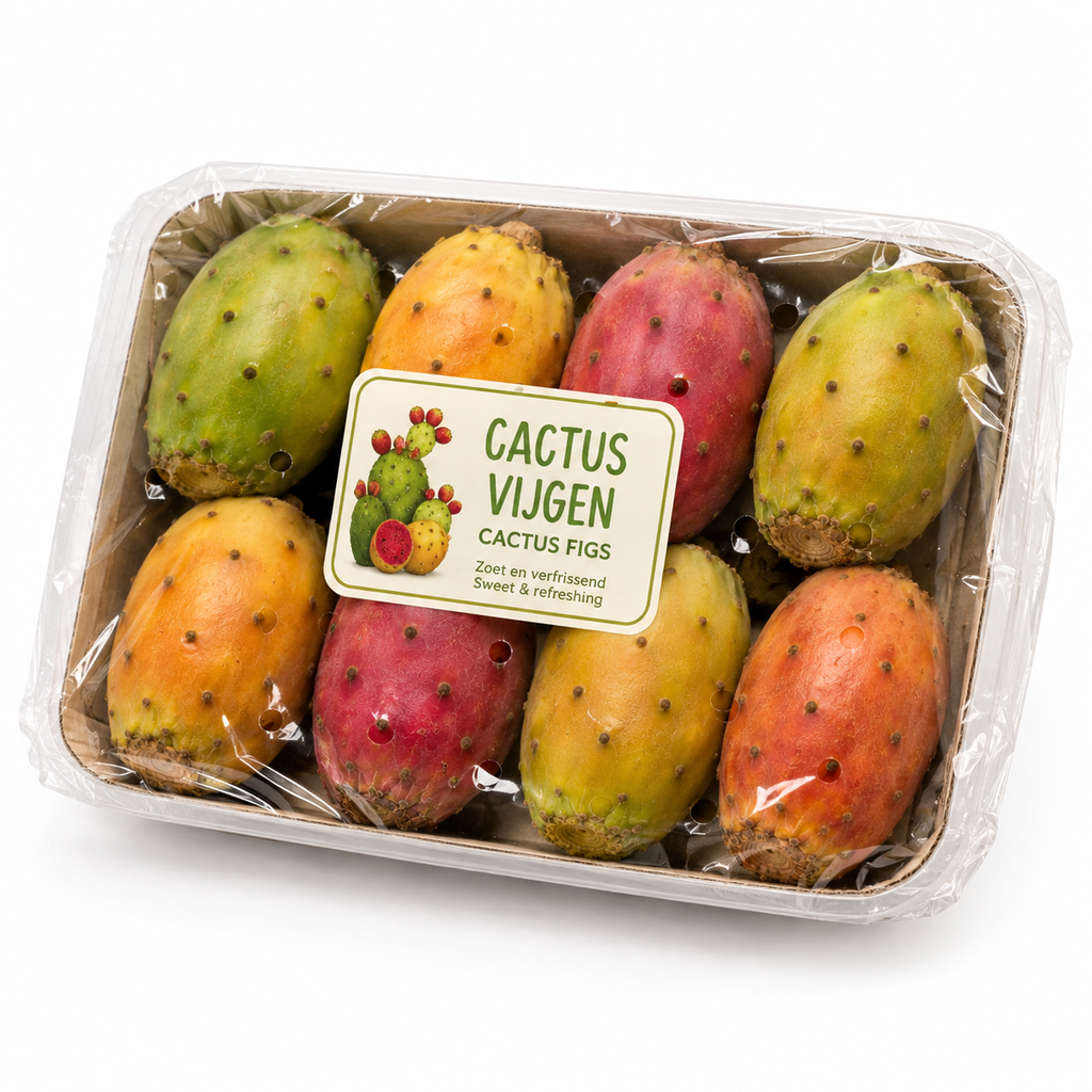 Cactusvijgen verpakt