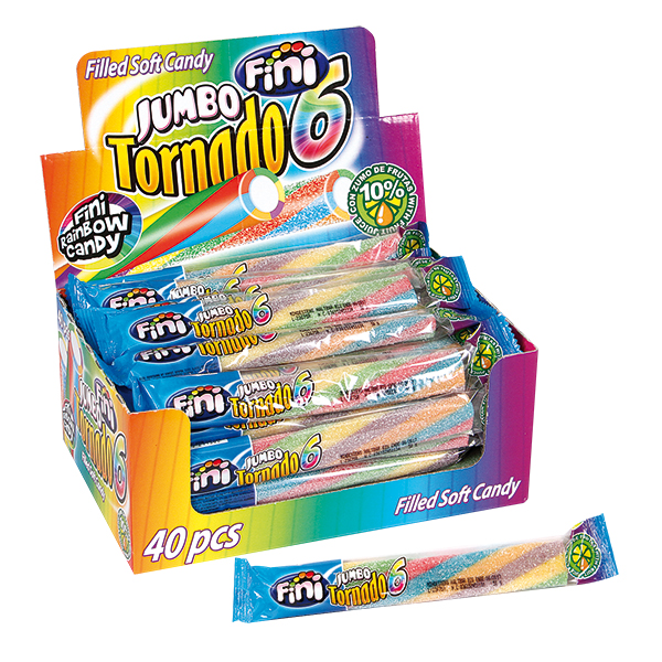Fruitgummi met snoep "Jumbo Tornado"