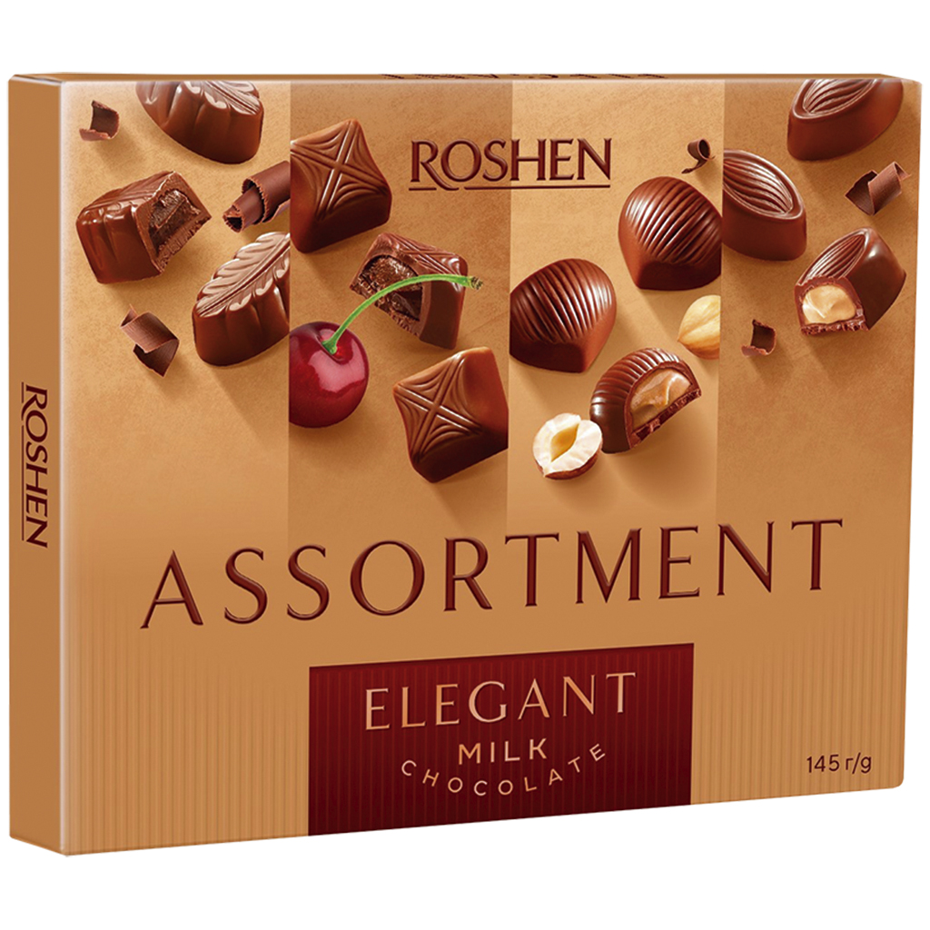 "Assortment Elegant" Ассорти из конфет из молочного шоколада