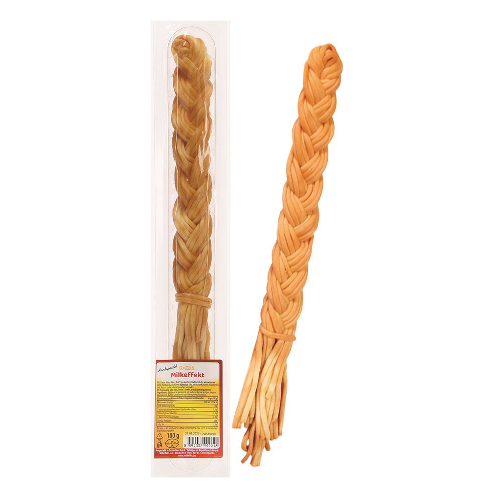 Gerookte Pasta Filata Kaas "Vlecht"