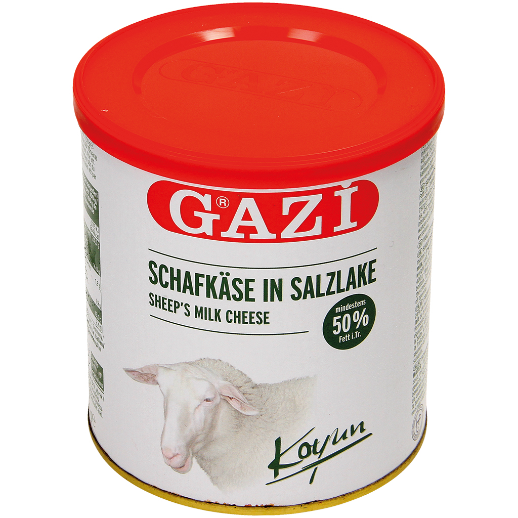 GAZI Schapenkaas in zoutoplossing 50% vet i.Tr.