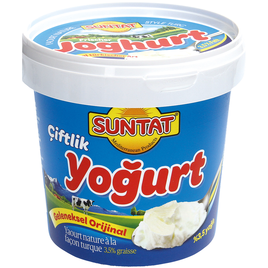 Natuurlijke yoghurt naar Turkse stijl, 3,5% vet