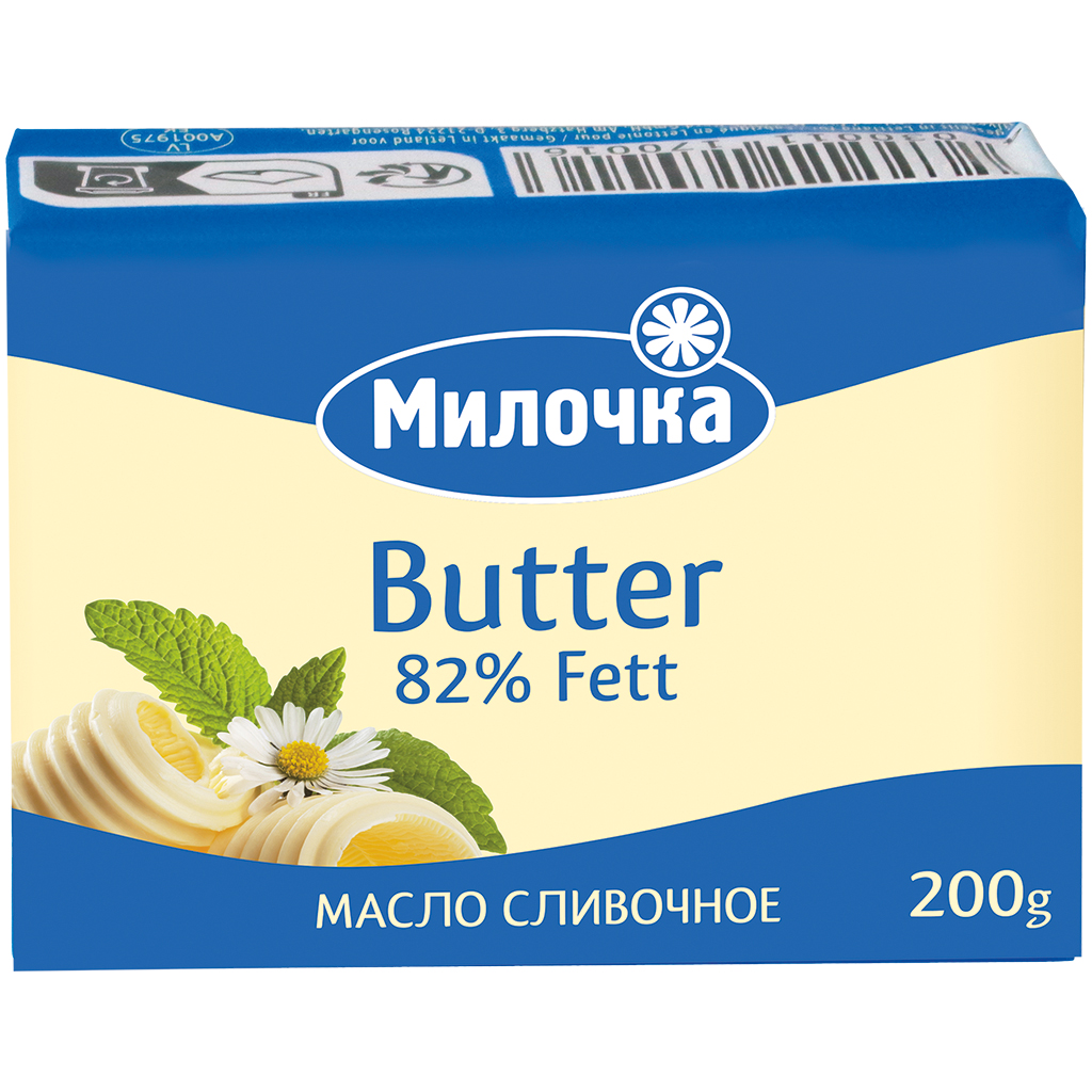 Масло сливочное 82%
