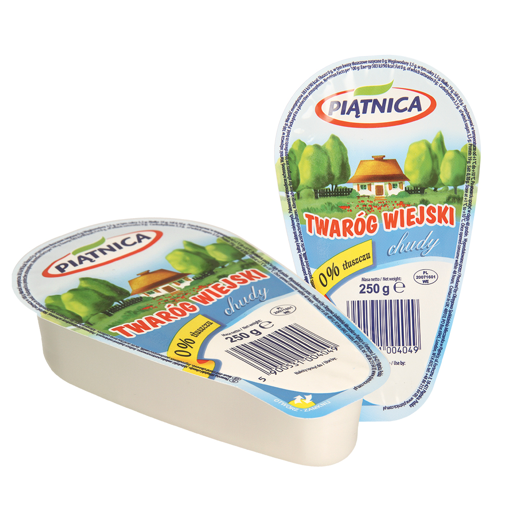 Magere kwark, korrelig.