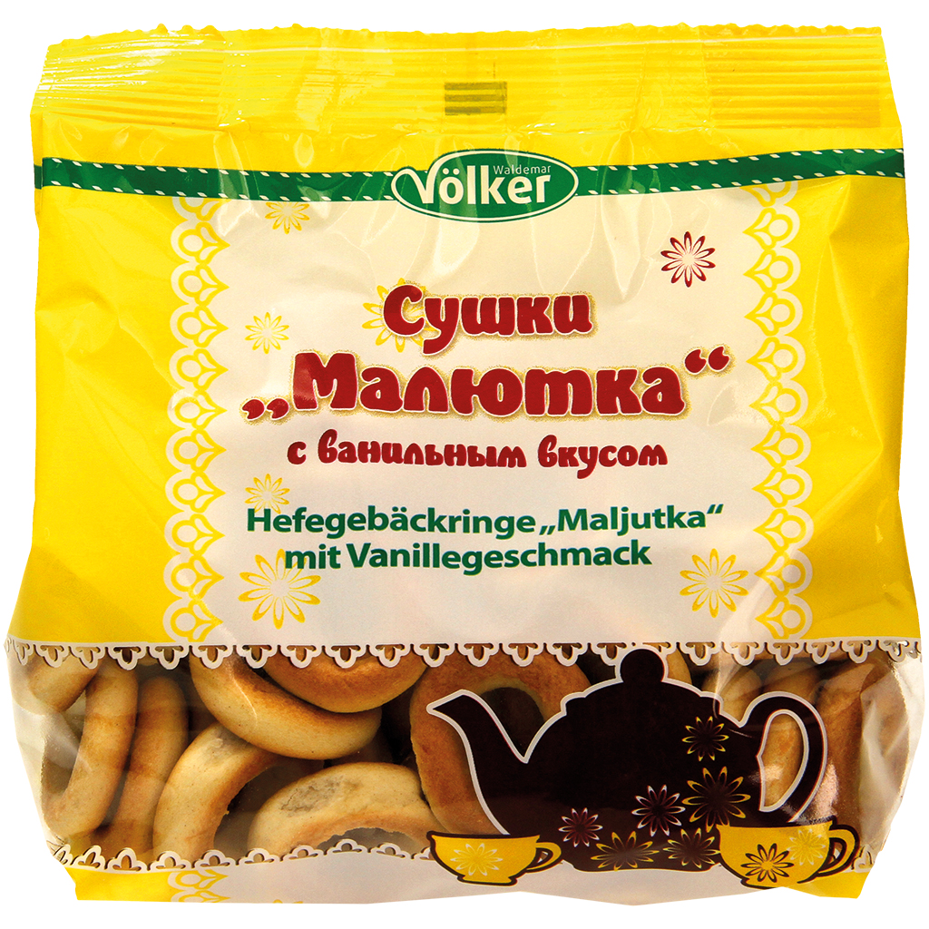 Malutka Sushki met vanillesmaak