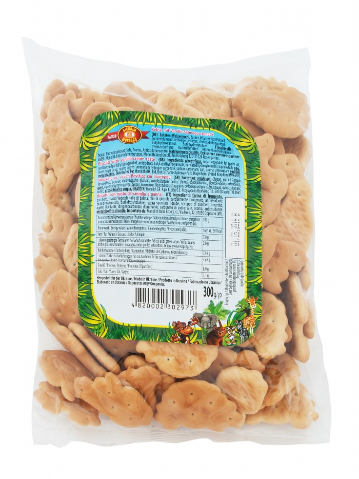 Koekjes met vanilleroomsmaak