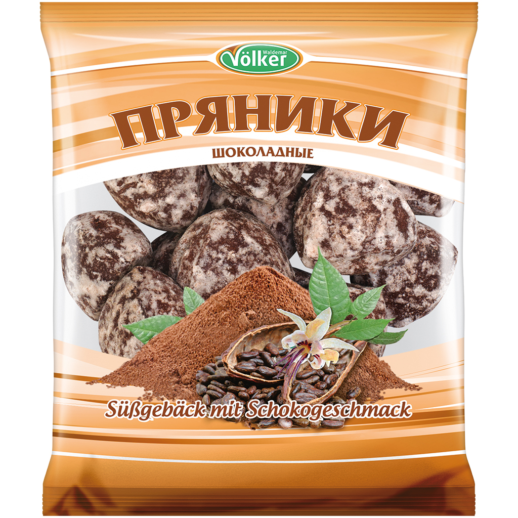 Пряники со вкусом шоколада