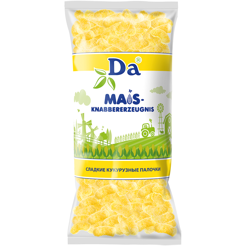 Zoete maïsnibbelproduct "Da"