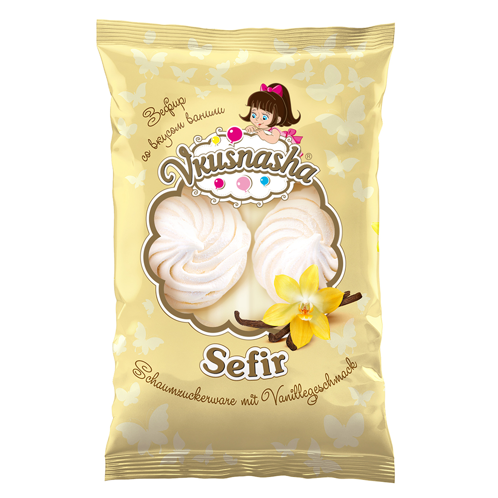 Schuimzuiker met vanillesmaak "Sefir Vanilniy"