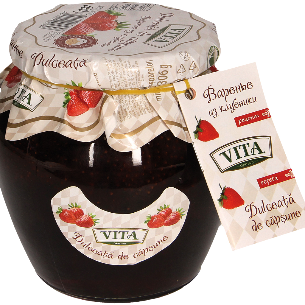 "Vita" Aardbeienconfituur extra 680 g