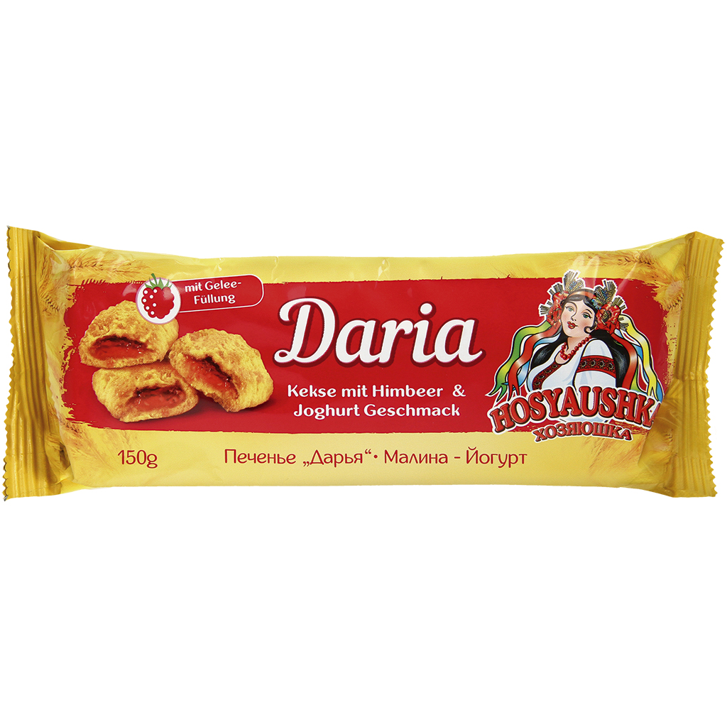 "Hosyaushka" koekjes Daria met gelei-vulling met framboos - 