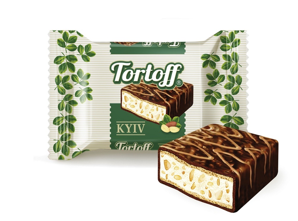 "Tortoff Kyiv" Вафельные конфеты с арахисовым кремом в какао