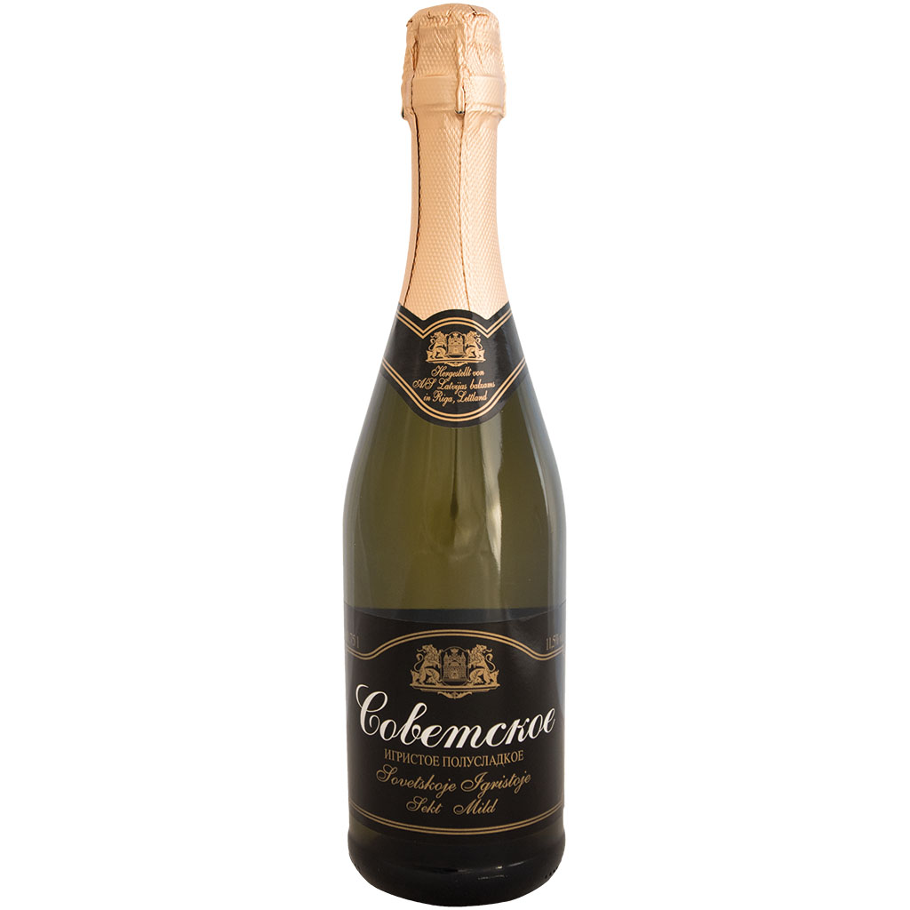 Sekt "Sowetskoe" mild 11,5% vol.
