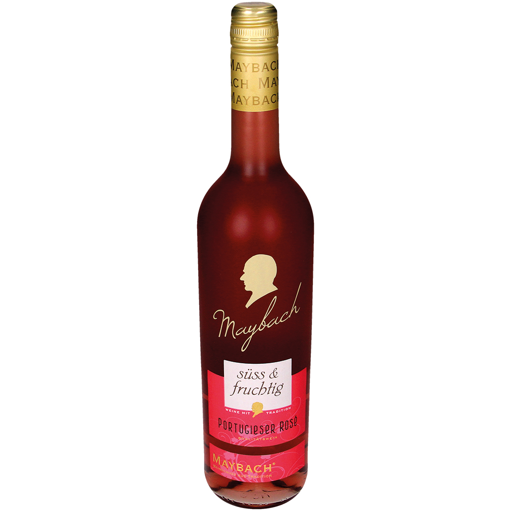 Portugieser Rosé QbA "Maybach", zoet & fruitig