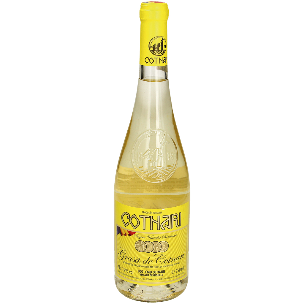 Wijn uit Roemenië "Grasa de Cotnari", wit, zoet
