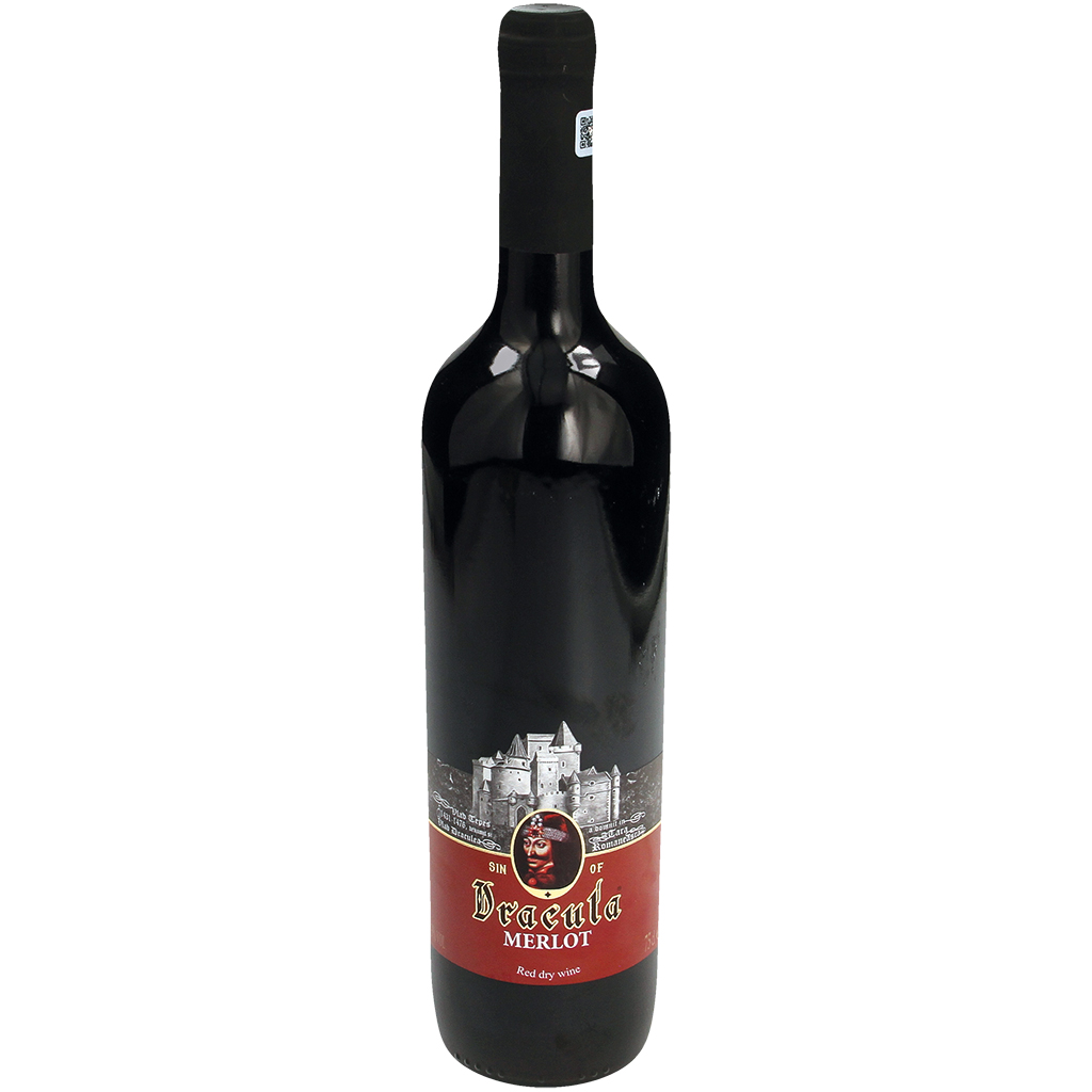 The Sin of Dracula Merlot - Вино, красное, сухое, 13% алк.