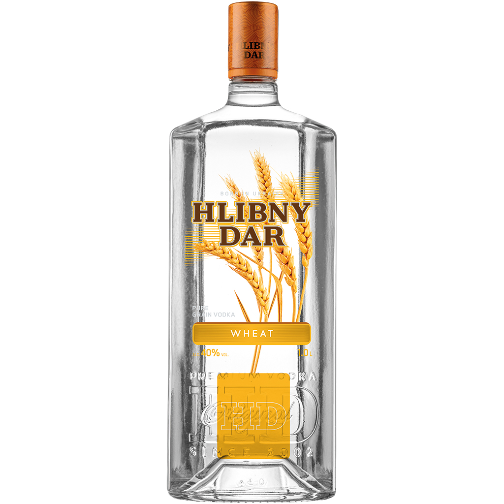 Wodka "Hlibny Dar" Tarwe 40% vol.