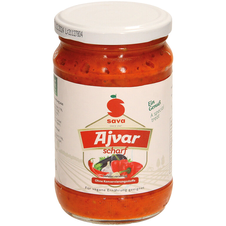 Овощное пюре "Ajvar", острое