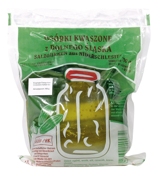 "Gor-Pak" Zure augurken Ogorki kwaszone 700 g