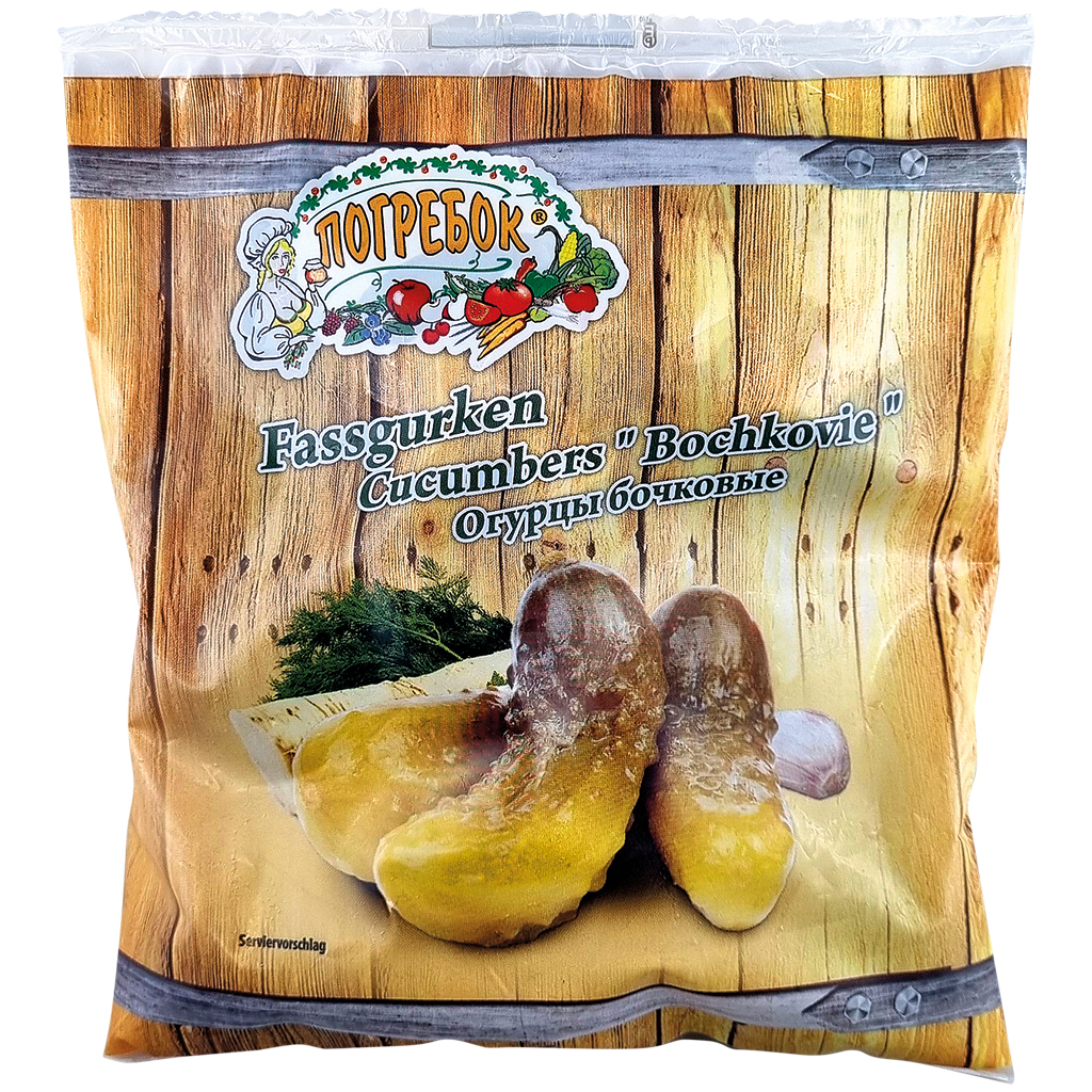 "Pogrebok" Augurken melkzuur gefermenteerd 650 g