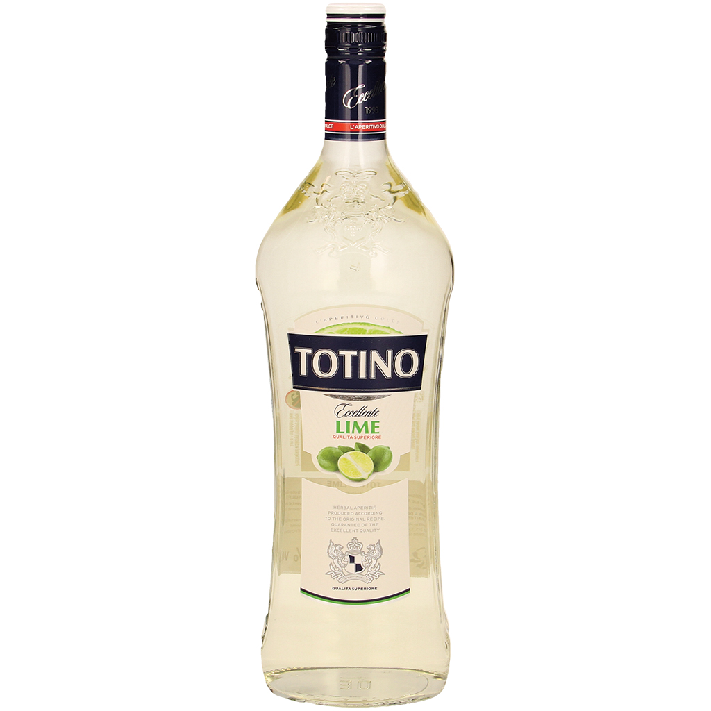 Totino Limo - Geparfumeerde alcoholische drank met limoen-kruiden smaak, gefermenteerd uit appelsapconcentraat, 12,5% vol.