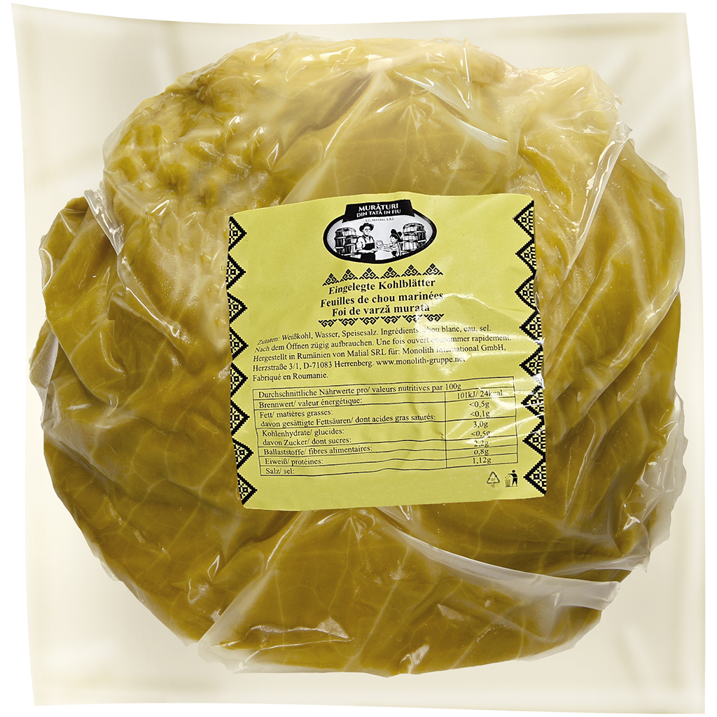 "Muraturi din Tata in Fiu" Koolbladeren ingelegd 1 kg