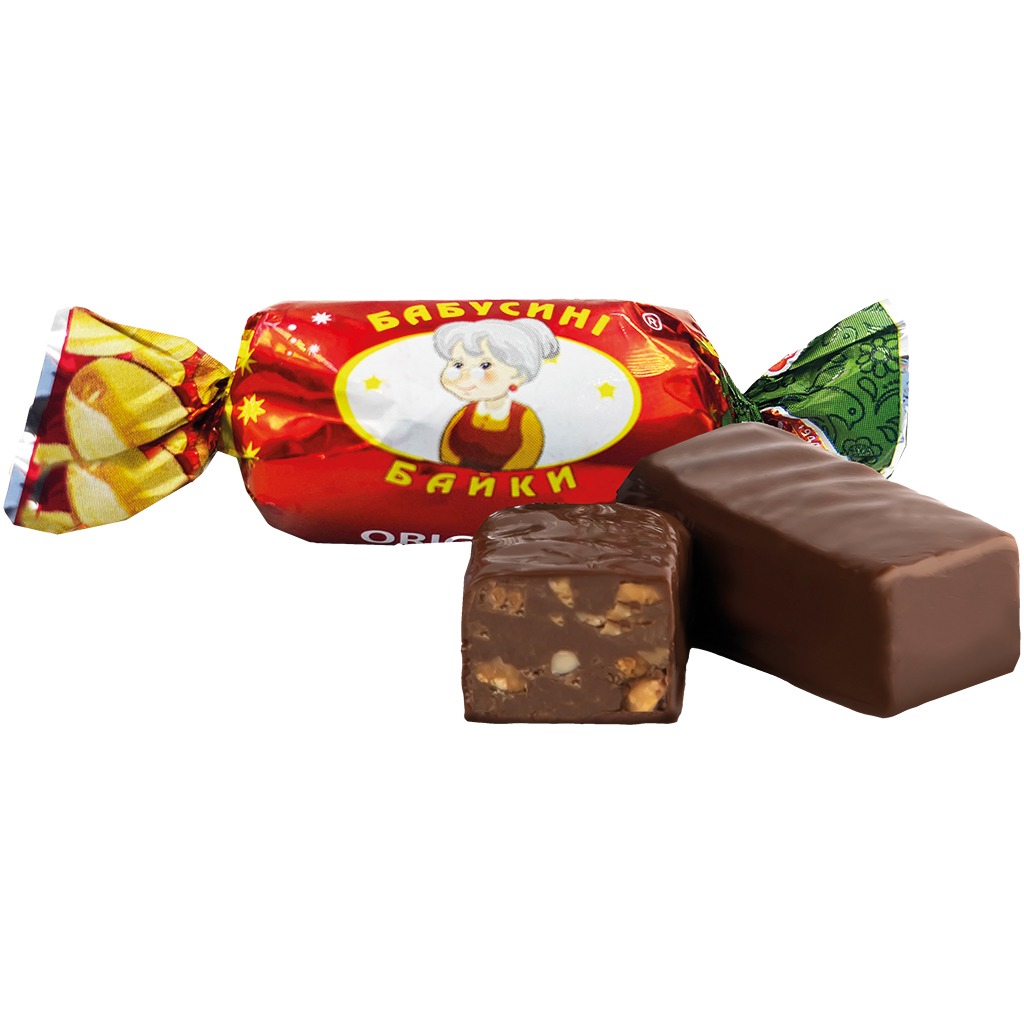 Snoep met pinda's in cacaoglazuur