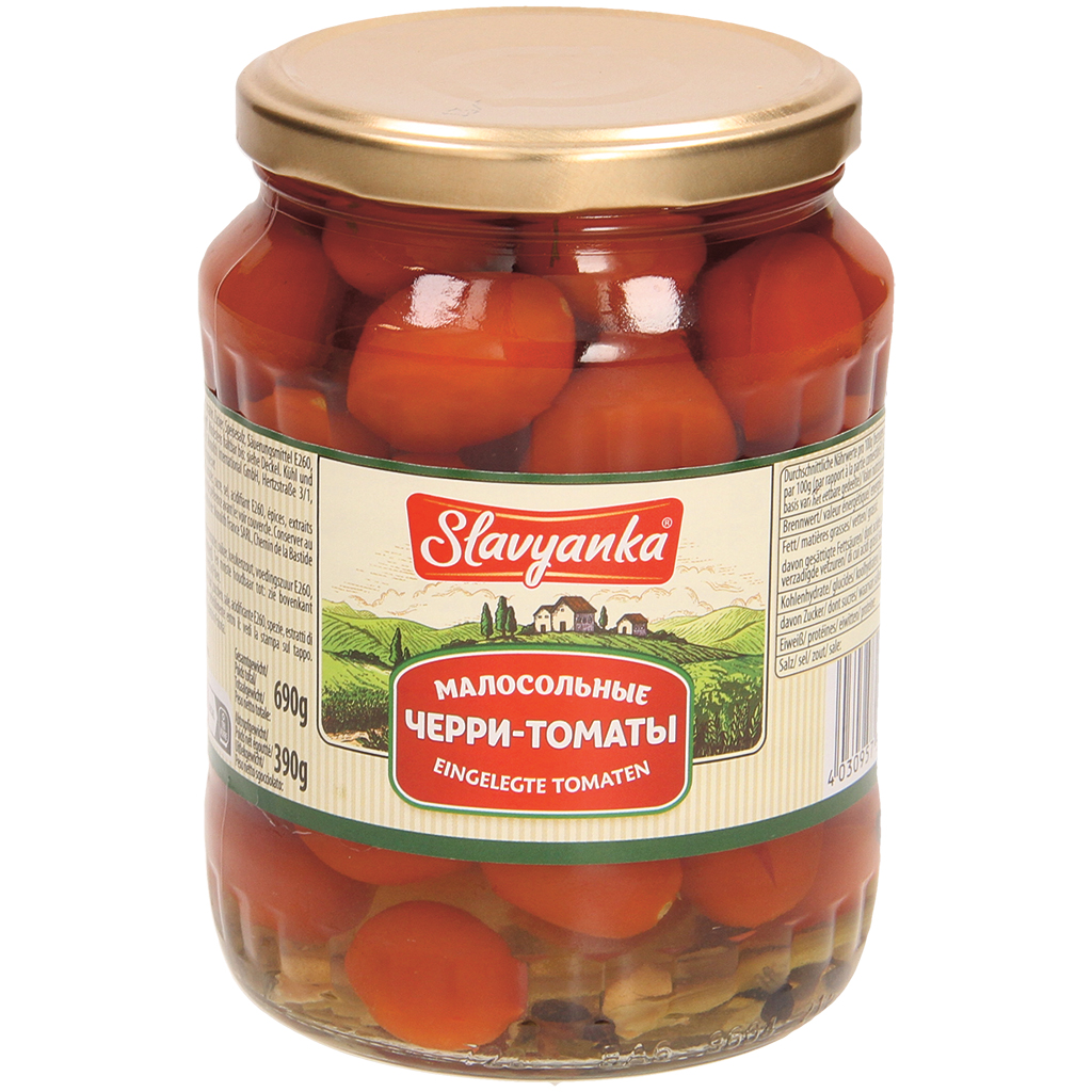"Slavyanka" Tomaten gemarineerd 690 g