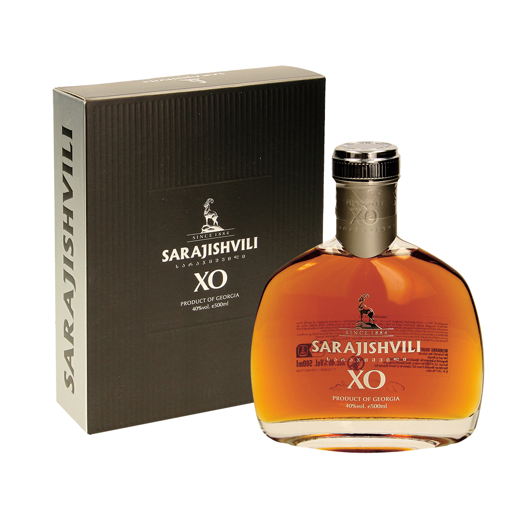 Sarajishvili XO - Brandewijn, 40% vol.