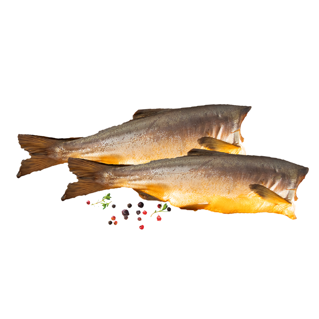 Koud gerookte zalm