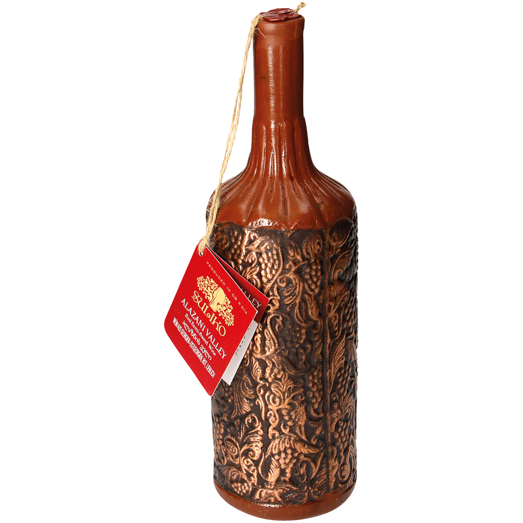 "Alasanskaya Dolina", wijn uit Georgië, rood, zoet, aarden p