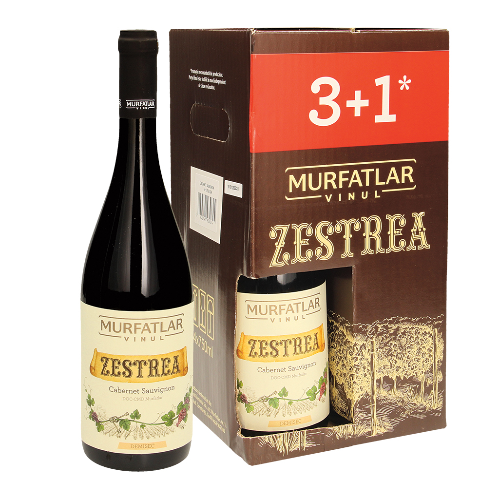 3+ 1 акция "Murfatlar Zestrea Cabernet Sauvignon" Вино из Ру