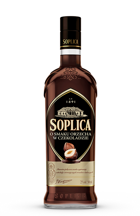 SOPLICA CHOCOLADE WALNOOT SMAAK 25%