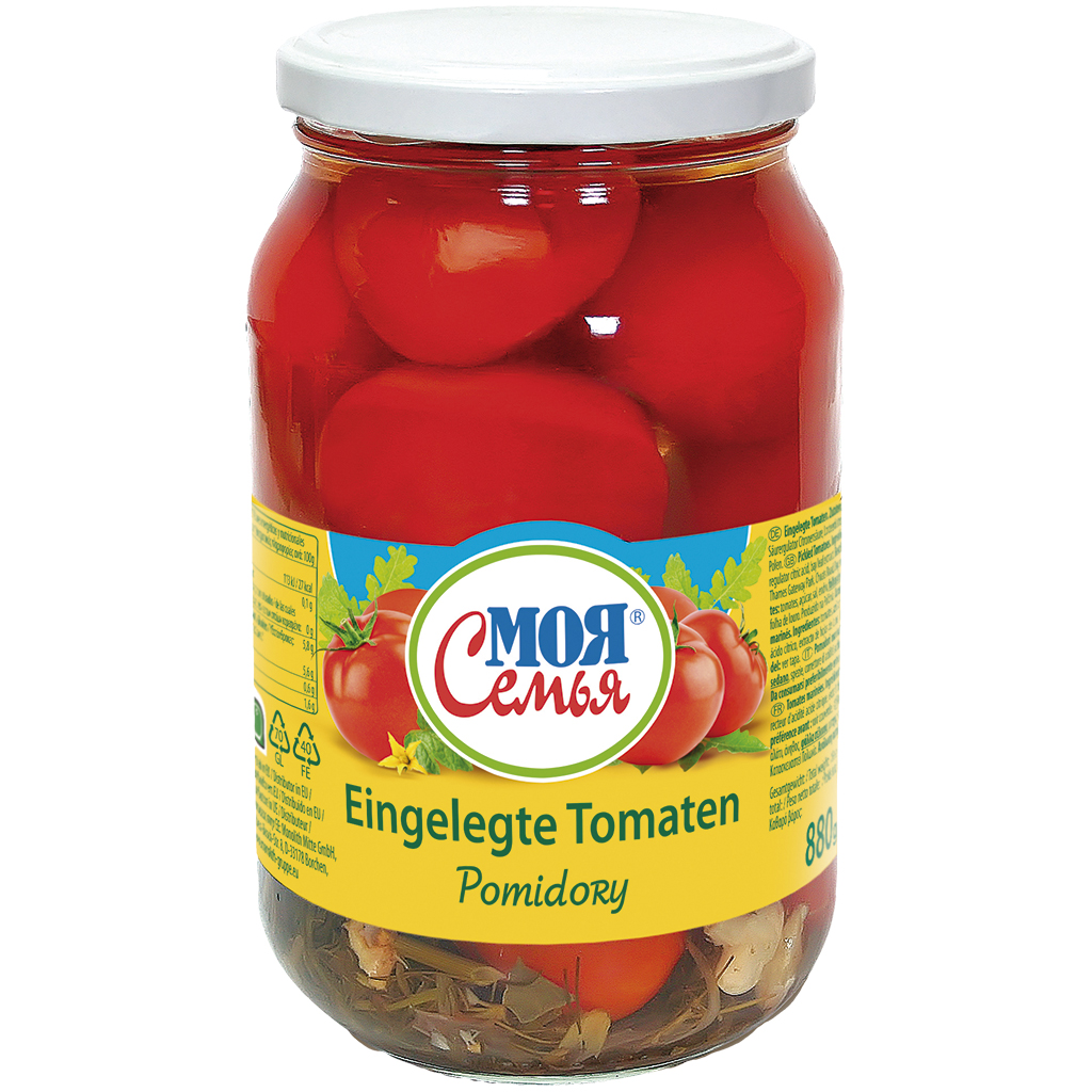 "Moja Semja" Tomaten gemarineerd 880 g