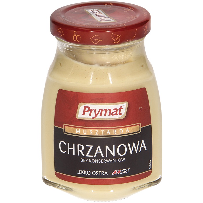 Mosterd met mierikswortel "Musztarda chrzanowa"