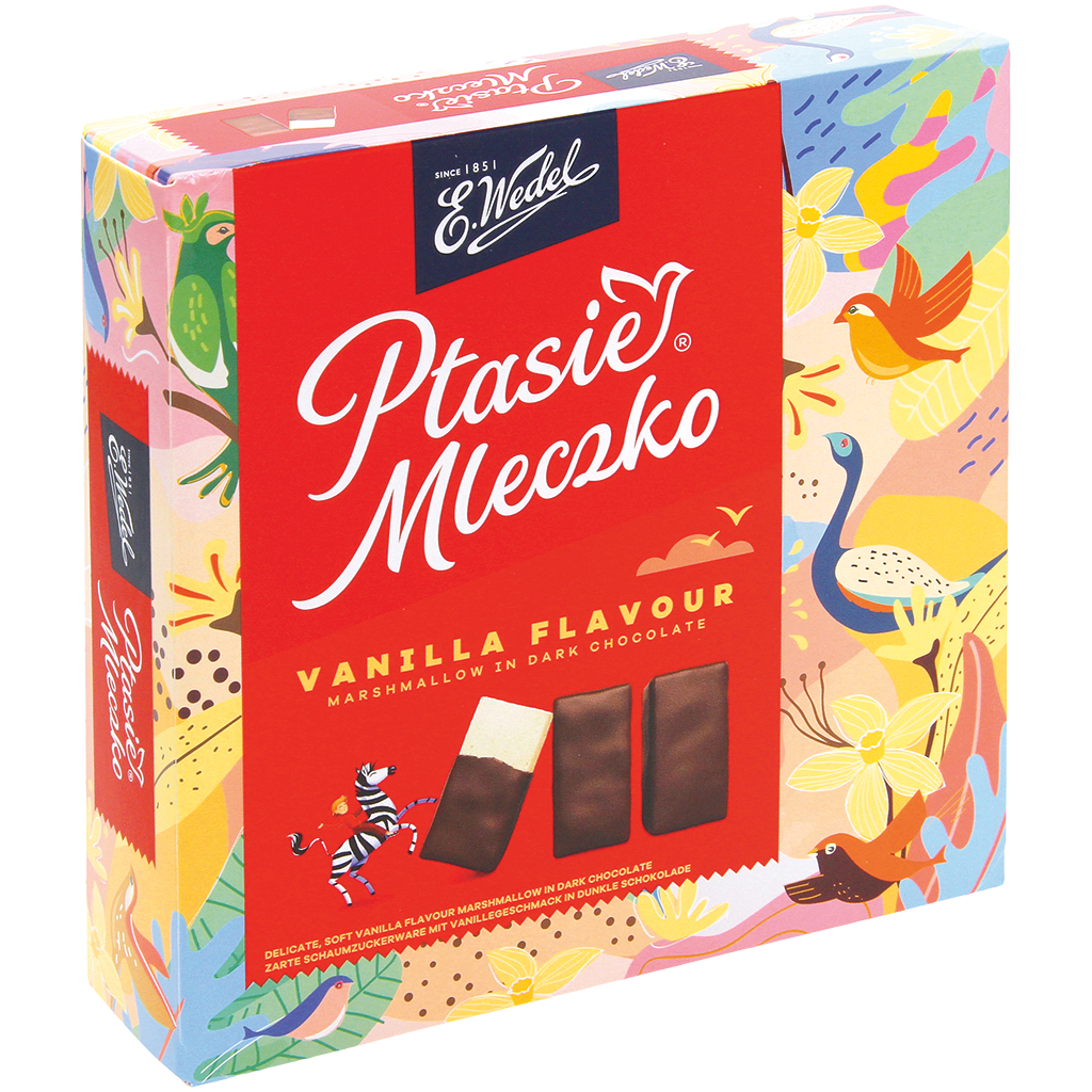 Ptasie Mleczko Vanille Zachte schuimsnoepjes met vanillesmaa