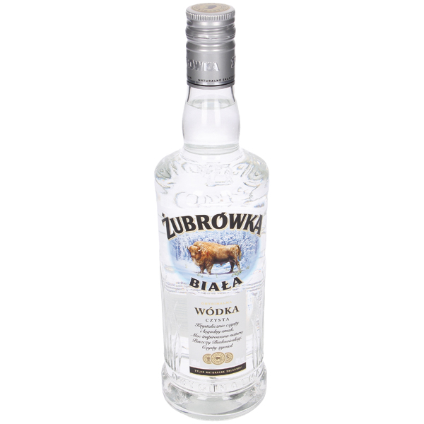 Wodka "Zubrowka Biala" 40% vol.