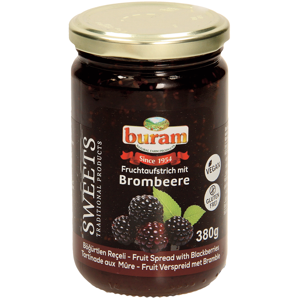 "Buram" Fruitspread braam 380 g