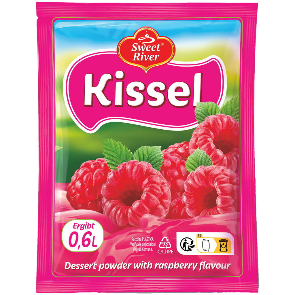 "Kissel" Dessertpoeder met frambozensmaak