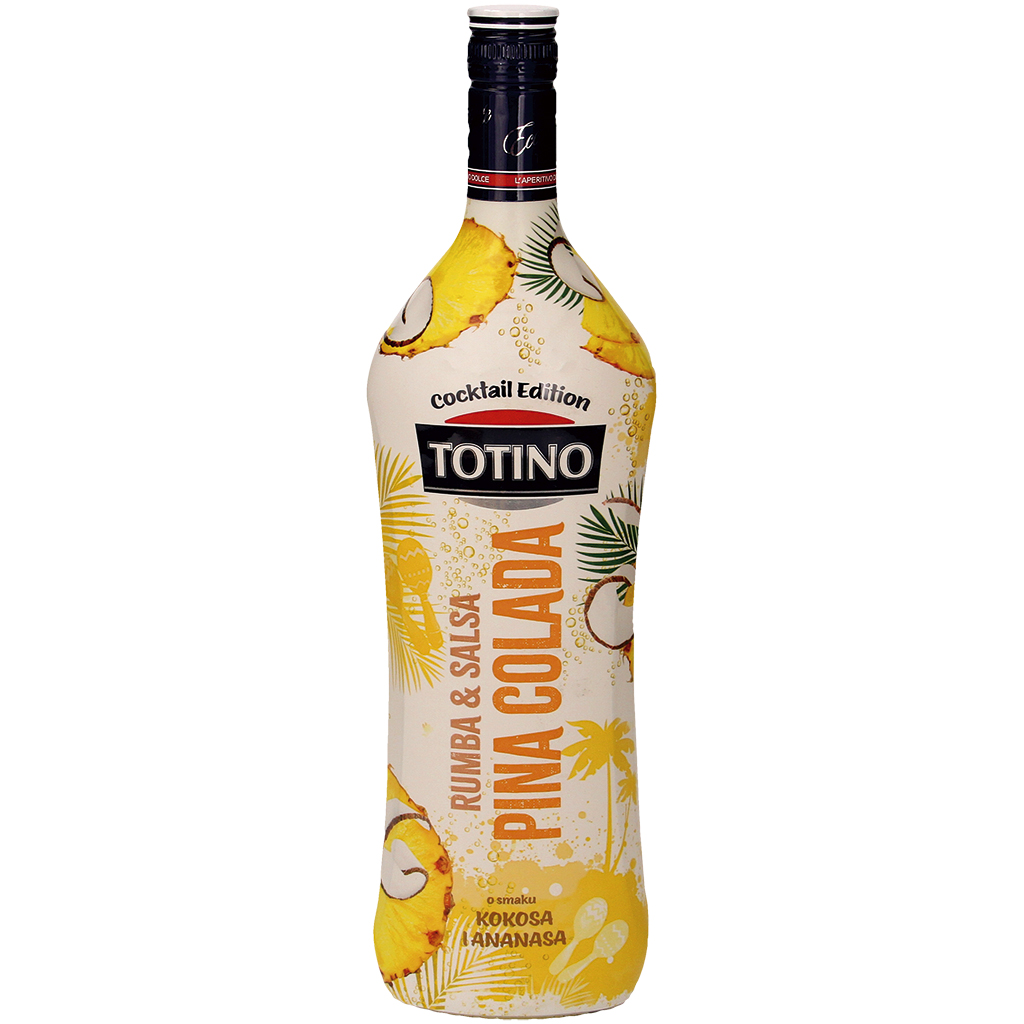 Алкогольный напиток со вкусом ананаса и кокоса "Totino Rumba & Salsa", 14% алк.
